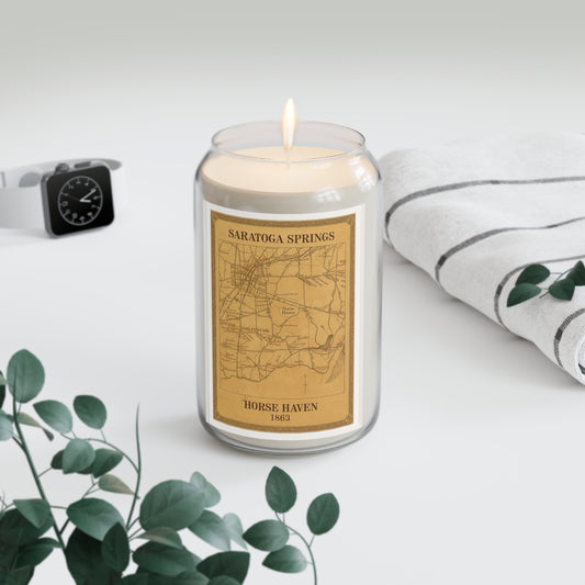 🐎 Horse Haven Candle – Saratoga Springs, 1863